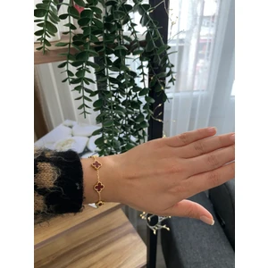 Yonca Model Çelik Bileklik