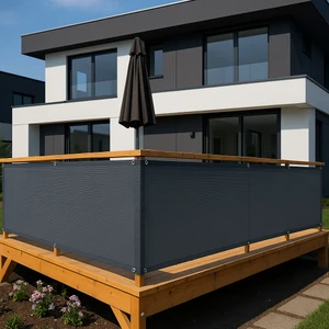 Adens Outdoor Balkon Demiri, Çit, Korkuluk Perdesi, File