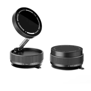 Ultra Ince Vakumlu Telefon Tutucu Araba | 25N Manyetik Kuvvet Darbeye Dayanikli Vantuz ve 180° •