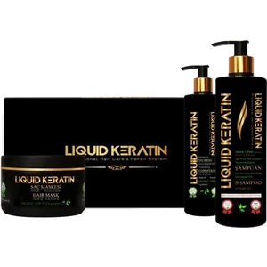 Liquid Keratin Kuru Mat Sert Saç Keratin Bakımı Seti