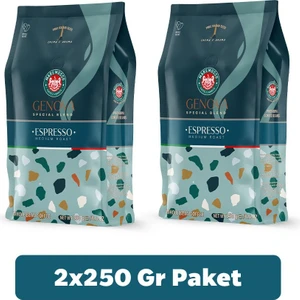 Mare Mosso Caffe ê Vendite Espresso Genova Blend 2X250 gr (Çekirdek Veya Öğütülmüş) Kahve