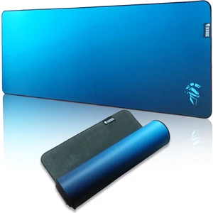 Deep Blue 80X30CM Hybrid (Control + Speed) Kumaş - 4mm Kalınlık - Özel Yüzey Altı Dikiş - Kaydırmaz Zemin XL Premium E-Sport Gaming Mousepad