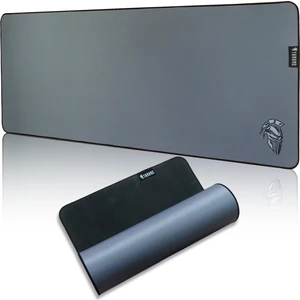 Moon Gray 80X30CM Hybrid (Control + Speed) Kumaş - 4mm Kalınlık - Özel Yüzey Altı Dikiş - Kaydırmaz Zemin XL Premium E-Sport Gaming Mousepad