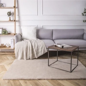 Tavşan Tüyü Post Puffy Beyaz