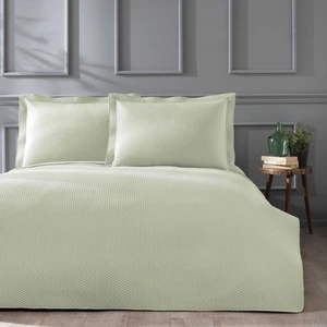 Mist Tek Kişilik Yatak Örtüsü Seti Açık Yeşil