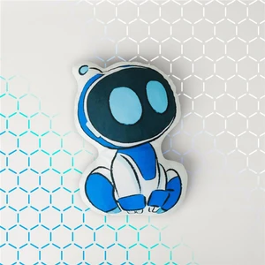 Lisanslı Playstation Astrobot Polyester Şekilli Kırlent