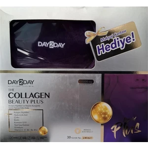 The Collagen Beauty Plus 30 Tüp x 40 ml Makyaj Çantası Hediyeli