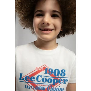 Lee Cooper Bangor Erkek Çocuk T-Shirt Kırmızı