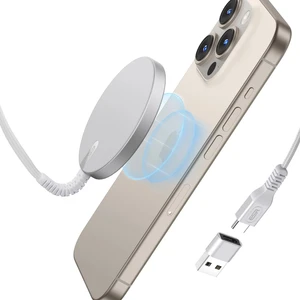 Esr Şarj Cihazı Magsafe 15W Mini Halolock - Gümüş Gri
