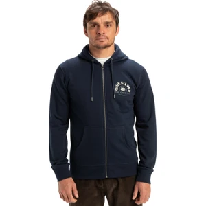 Graphic Mix Hoodie Zip Erkek Lacivert Sweatshirt