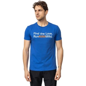 Text Erkek Mavi Tişört