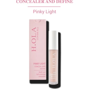 Cover All Yoğun Kapatıcı | Full Coverage Concealer 04-Pinky Light