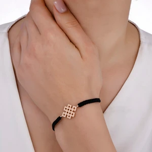 Ariş Pırlanta Sonsuz Mutluluk Düğümü Bileklik (Herakles)