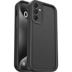 Samsung Galaxy M15 Kılıf Kamera Korumalı Yumuşak Dokulu Darbe Emici Siyah Silikon Kapak