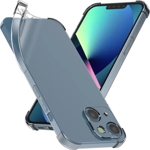 Apple iPhone 14 Plus Kılıf Antishock Darbe Emici Kamera Korumalı Yumuşak Esnek Şeffaf Silikon Kapak