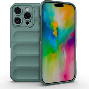 Apple iPhone 16 Pro Max Uyumlu Kılıf Etnik Optimum Silikon Yeşil