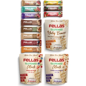 Glutensiz Atıştırmalık Paketi 12 Farklı Lezzet ile Sağlıklı Seçenekler 300 gr