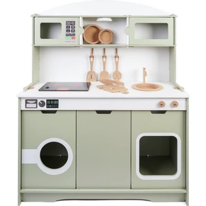 Hobby House Ahşap LED Ocaklı Mutfak Seti Ihlamur