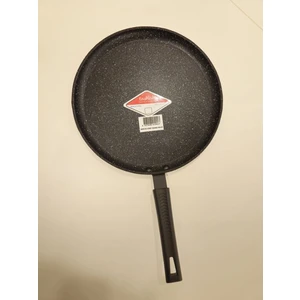  30 cm Döküm Granit Krep Tavası Yanmaz Yapışmaz Nonstıck Tava Taşhan