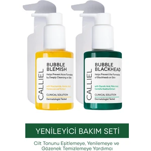 Cilt Bakım Seti Köpük Formda Tüm Cilt Tiplerine Uygun 2 Adet Yenileyici Etki