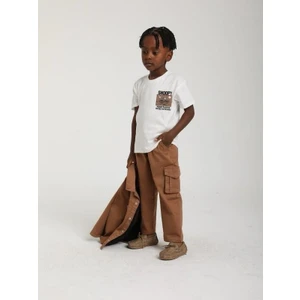 Erkek Çocuk Pamuklu Snoopy Baskılı Tshirt