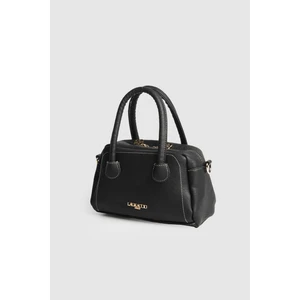 La'graccio Paris Kadın Case Donma Deri El ve Çapraz Çanta Siyah