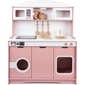 Hobby House Ahşap Oyuncak LED Ocaklı Mutfak Seti Elizya
