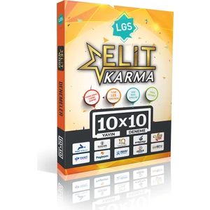 Paraf Yayınları   Lgs Elit Karma 10 x 10 Deneme