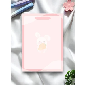 Mirya Notes A5 Tavşan Desenli Notepad - Not Defteri - Bloknot