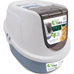 Eco Tıma Kedi Tuvaleti (M) Ocean Blue