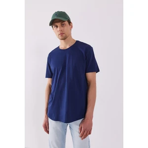 Walker Bisiklet Yaka Slim Fit Tişört - Lacivert