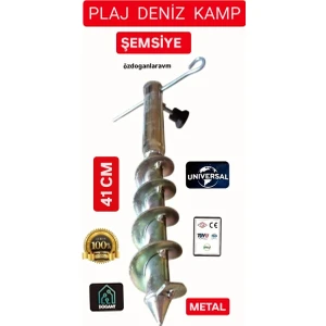 x xxxl Plaj Bahçe Kamp Şemsiye Kazığı 41  cm