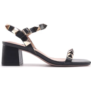 Nine West Herve 4fx Siyah Kadın Topuklu Sandalet