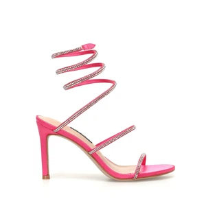 Nine West LORA 3FX Pembe Kadın Topuklu Sandalet