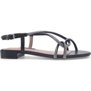 Nine West Nayeme 3fx Siyah Kadın Düz Sandalet