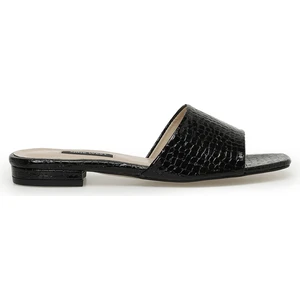 Nine West MAYYA 3FX Siyah Kadın Düz Terlik