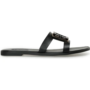 Nine West RESSAY 3FX Siyah Kadın Düz Terlik