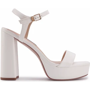 Nine West Moma 3pr Beyaz Kadın Topuklu Sandalet