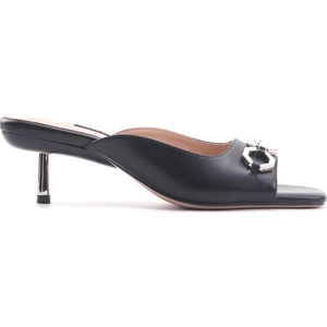 Nine West BARR 4FX Siyah Kadın Topuklu Terlik