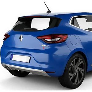 Renault Clio 5 Bagaj Arması - Krom, RS Line | 2019 ve Sonrası, HB