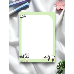 Mirya Notes A5 Panda Desenli Notepad - Not Defteri - Bloknot