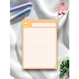 Mirya Notes A5 Civciv Desenli Notepad - Not Defteri - Bloknot