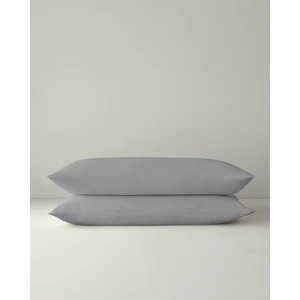 Micell Pamuk Saten 2'li Yastık Kılıfı 50X70 cm Gümüş