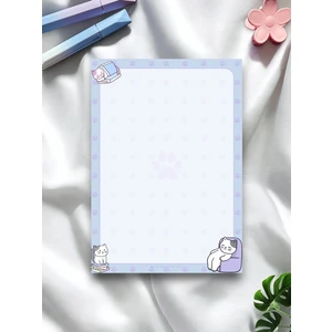 Mirya Notes A5 Kedi Desenli Notepad - Not Defteri - Bloknot