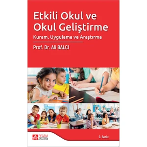 Pegem Akademi Yayıncılık Etkili Okul ve Okul Geliştirme