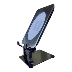 Resimlikli Telefon Tablet Standı. Çok Açı Ayarlı Yaylı Tutamaçlı, Açı Sabitlemeli Stant