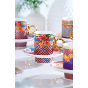 Kimberly 12 Parça 6 Kişilik Kahve Fincan Takımı - 90 ml