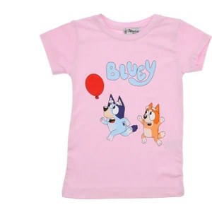 Kız Çocuk T-Shirt Bluey Baskılı