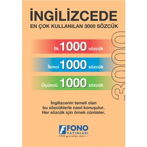 Fono Yayınları Fono İngilizcede En Çok Kullanılan 3000 Sözcük