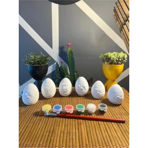 Yumurta Boyama Taş Boyama Seti Paskalya Yumurtası Egg Coloring Taş Boyama Çocuk El Becerisi Gelişimi